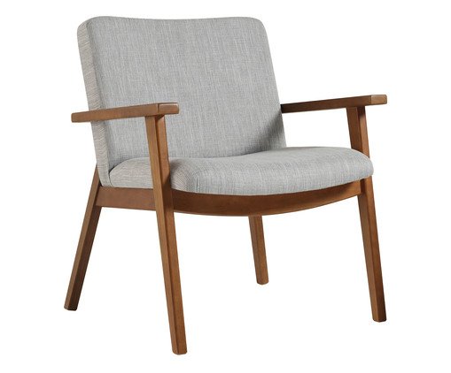 Poltrona Milão Grafite, Natural | WestwingNow