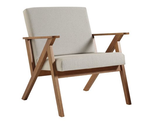 Poltrona Viena Areia, Natural | WestwingNow