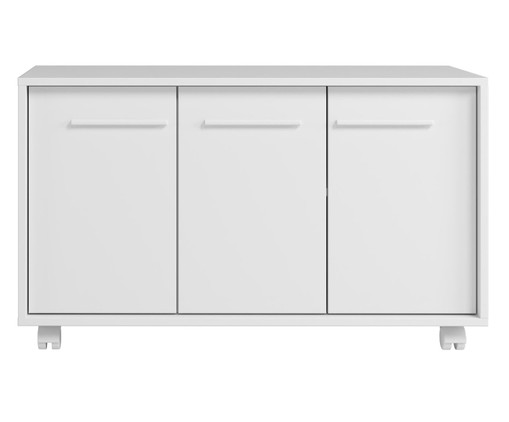 Balcão Infantil com 3 Portas BDI 13 Linha Line  Branco, white | WestwingNow