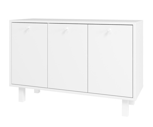 Balcão Infantil com 3 Portas BDI 17 Linha Hi  Branco, white | WestwingNow