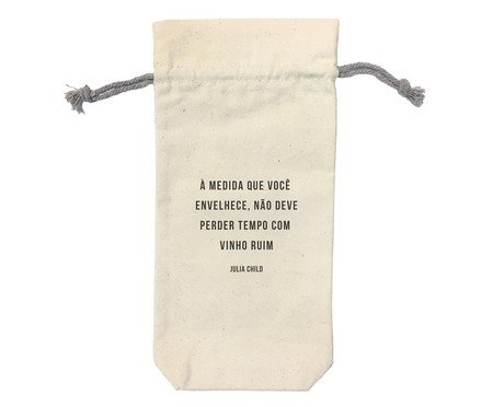 Bolsa para Vinho Julia Child | Westwing