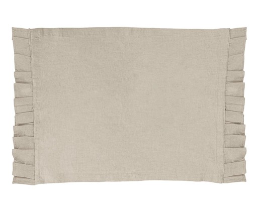 Lugar Americano em Cotton Linen Liri Natural, Natural | WestwingNow