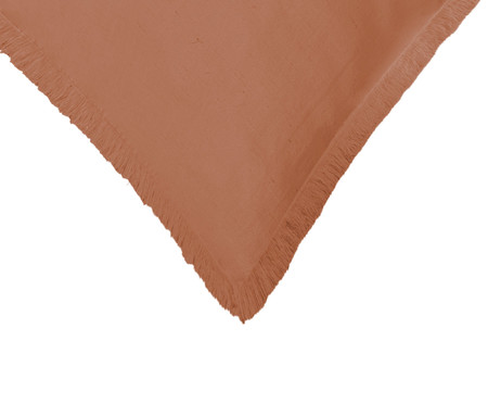 Capa de Almofada em Cotton Linen Linné Laranja | WestwingNow