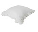 Capa de Almofada em Cotton Linen Leuka Branco, Branco | WestwingNow