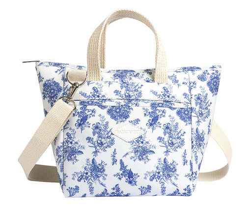 Lunch Tote Toile de Jouy, Azul | WestwingNow