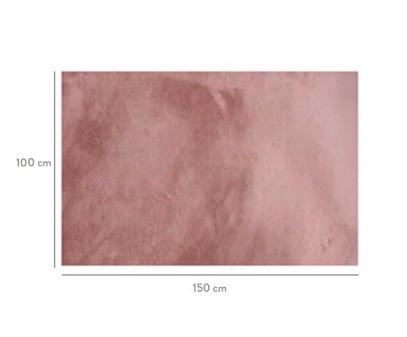 Tapete Rabbit Fur Rosa | Westwing