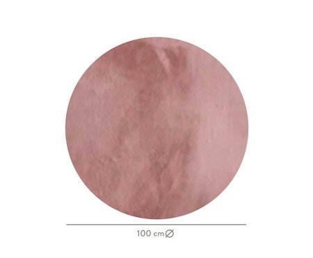 Tapete Rabbit Fur Rosa | Westwing
