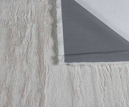 Passadeira Rabbit Fur Branco | Westwing
