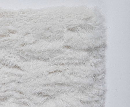Passadeira Rabbit Fur Branco | Westwing