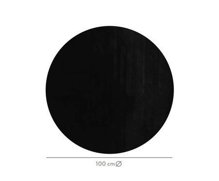 Tapete Rabbit Fur Preto | Westwing