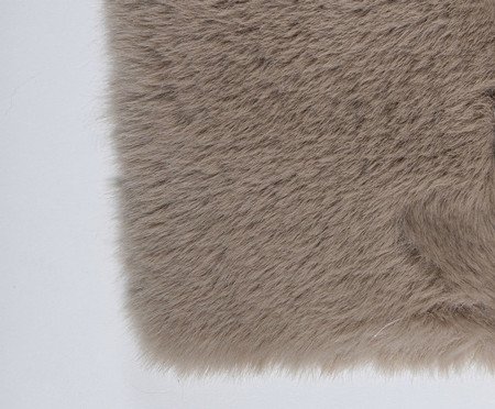 Passadeira Rabbit Fur Bege | Westwing