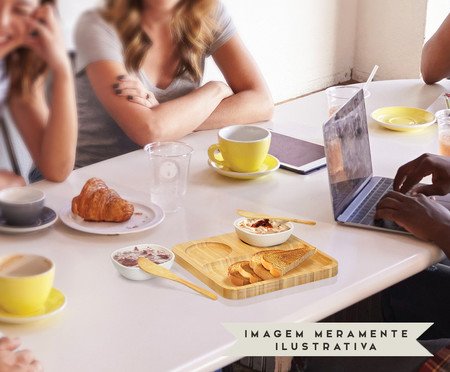 Jogo para Petisco em Bambu Snack | Westwing