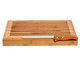 Jogo de Migalheira em Bambu E Faca para Pão Verona - 36X24,5cm, Natural | WestwingNow
