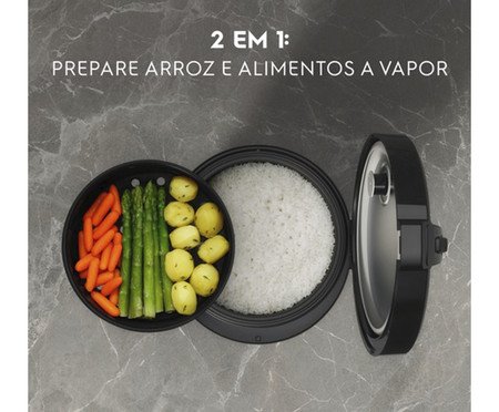 Panela para Arroz Elétrica Electrolux Efficient em Inox por Rita Lobo | Westwing