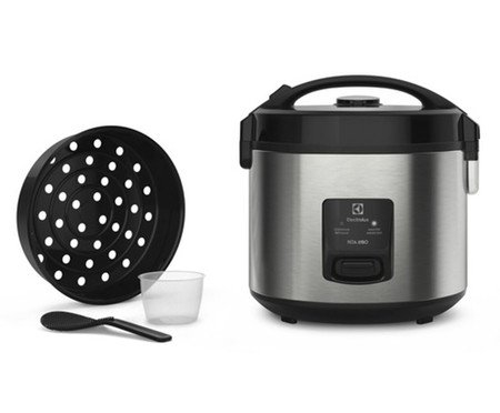 Panela para Arroz Elétrica Electrolux Efficient em Inox por Rita Lobo | Westwing