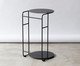 Mesa Lateral em Aço Carbono Nola Preta, Preto | WestwingNow