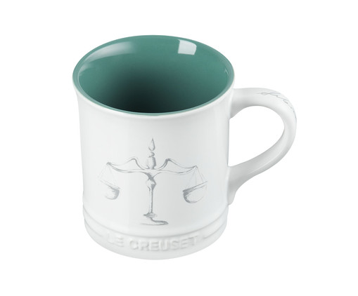 Caneca Seattle Zodíaco Libra White, Branco | WestwingNow