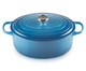 Panela Oval Signature Azul Marseille, Azul | WestwingNow