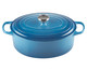 Panela Oval Signature Azul Marseille, Azul | WestwingNow