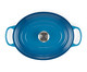 Panela Oval Signature Azul Marseille, Azul | WestwingNow