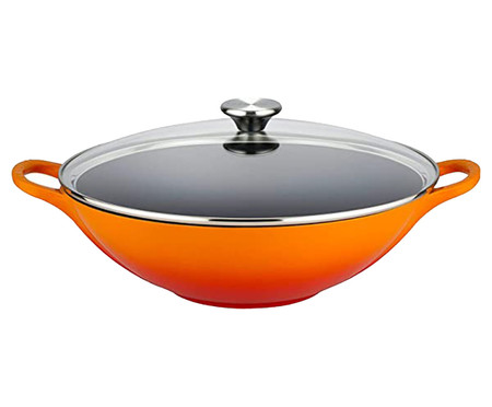 Wok com Tampa Signature Laranja