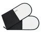Luva Dupla para Forno Plain Black, Preto | WestwingNow