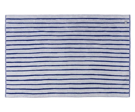 Toalha de Praia Listras Slim Azul | WestwingNow