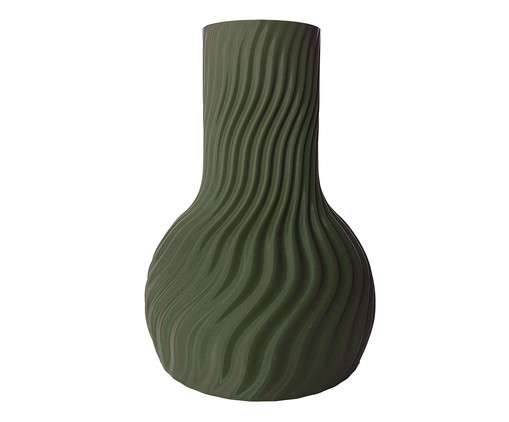 Vaso Onda #2 Verde, green | WestwingNow