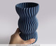 Vaso Onda #3 Azul, blue | WestwingNow