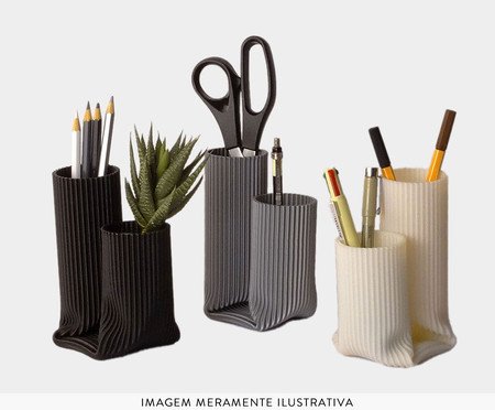 Escultura Porta Treco Preto | Westwing