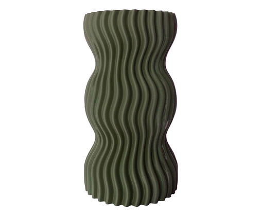 Vaso Onda #3 Verde, green | WestwingNow