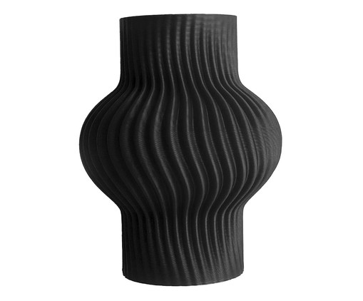 Vaso Onda #1 Preto, black | WestwingNow