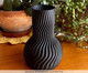 Vaso Onda #2 Preto, black | WestwingNow