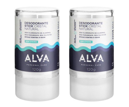 Kit Desodorantes Cristal Casal