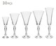 Jogo de Taças para Drinks em Cristal Gail - Transparente, Transparente | WestwingNow