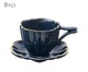 Jogo de Xícaras para Chá com Pires Pétala Atlântico - 04 Pessoas, Azul escuro | WestwingNow