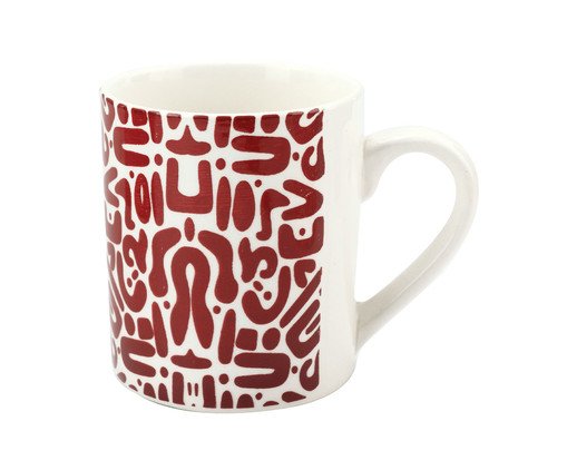 Caneca Zoe Vermelha, Vermelho | WestwingNow