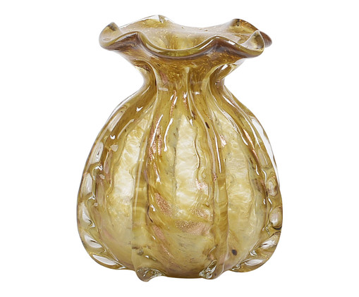 Vaso Murano Golden Champagne, Dourado | WestwingNow