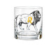 Copo Baixo Zodiac Leão em Cristal Ecológico, Transparente | WestwingNow