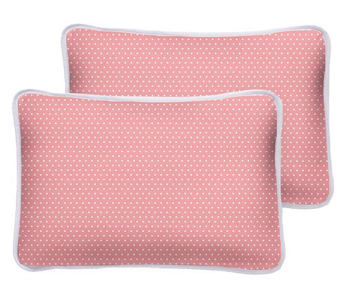 Jogo de Fronhas Ciranda Blush, Colorido | WestwingNow