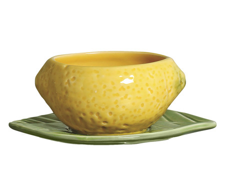 Bowl em Cerâmica Napoli - Amarelo