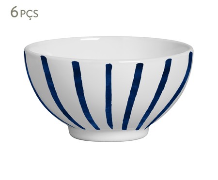 Jogo de Bowls em Cerâmica Suna - Azul