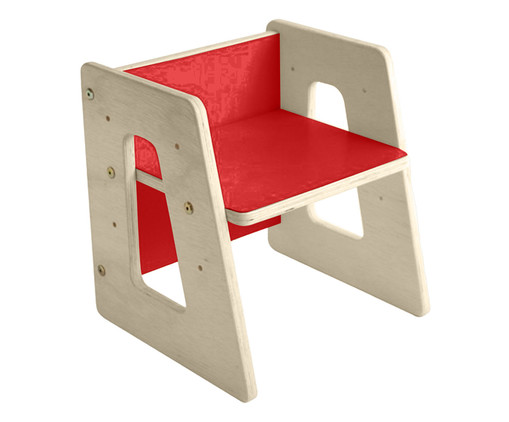 Cadeira Regulável Grow Vermelho Cardeal - Hometeka, Vermelho | WestwingNow