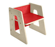 Cadeira Regulável Grow Vermelho Cardeal - Hometeka | WestwingNow