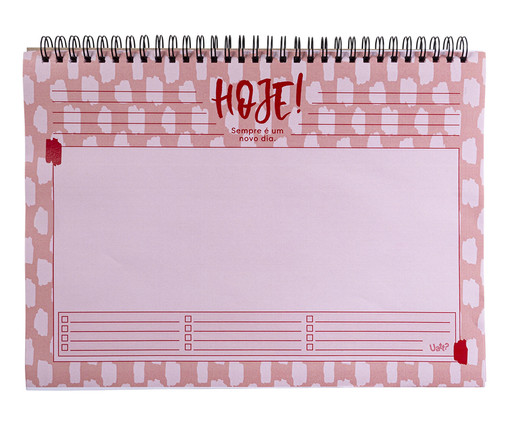 Planner de Mesa A4 Self Love, Rosa | WestwingNow