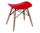 Banquinho Eames Wood - Vermelho, Vermelho | WestwingNow
