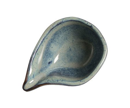 Jogo de Molheiras Oval Orgânico Titanium Azul | Westwing