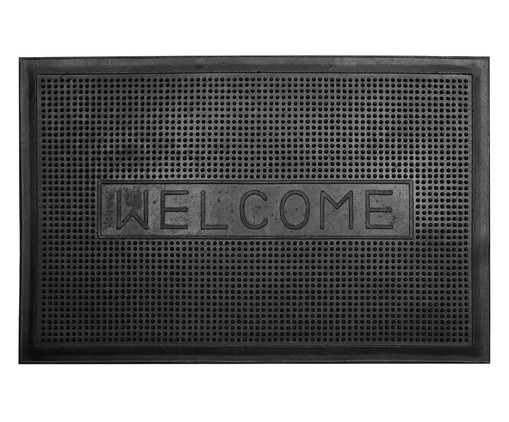 Capacho Ecco Welcome, black | WestwingNow