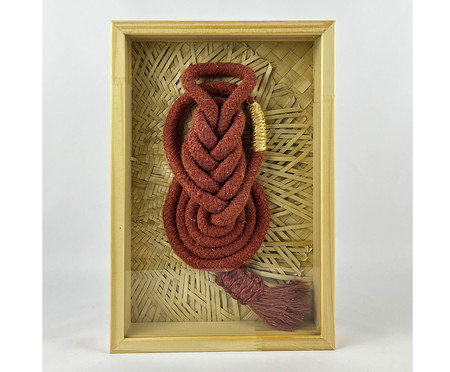 Adorno Emoldurada Raymi Terracota | WestwingNow