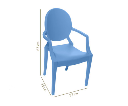 Cadeira Infantil Lee - Azul | WestwingNow